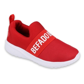 Befado obuwie dziecięce  516X081 białe czerwone