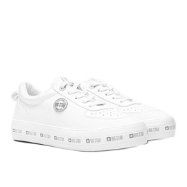 Big Star sneakersy niskie klasyczne białe Julia