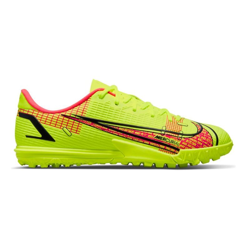 Buty piłkarskie Nike Mercurial Vapor 14 Academy Tf Jr CV0822-760 żółte żółte