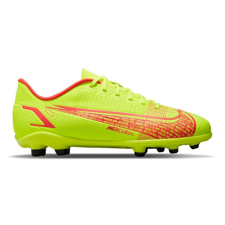 Buty piłkarskie Nike Mercurial Vapor 14 Club FG/MG Jr CV0823-760 żółte żółcie