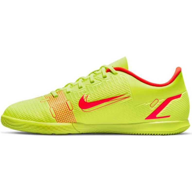 Buty piłkarskie Nike Mercurial Vapor 14 Club Ic Jr CV0826 760 żółte zielone