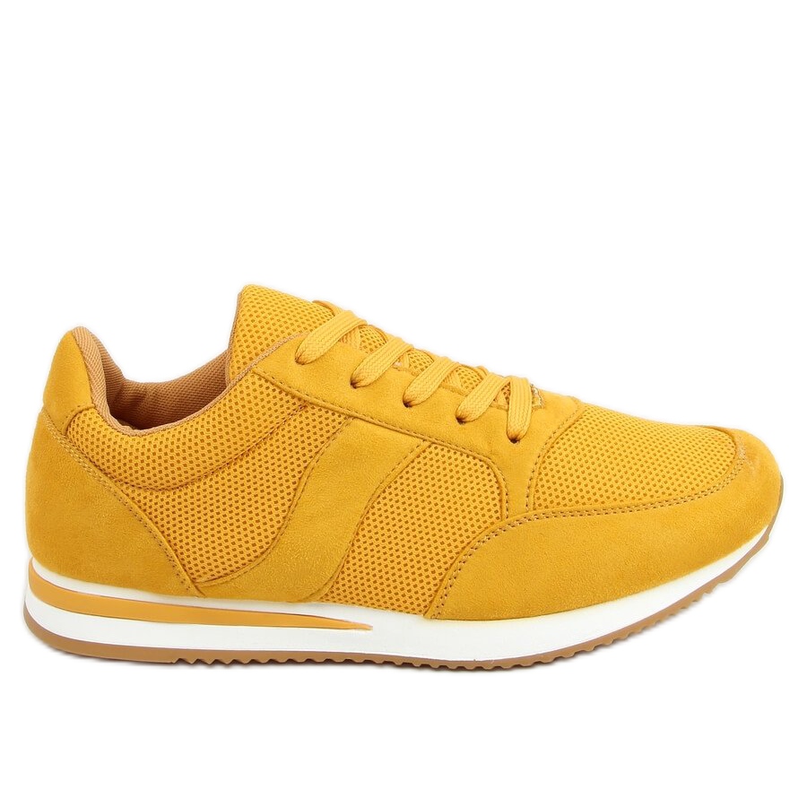 Buty sportowe miodowe CZ-792 Yellow żółte