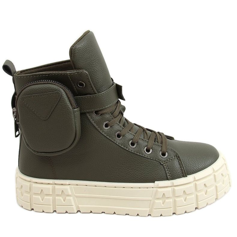 Trampki za kostkę zielone RE11P Green