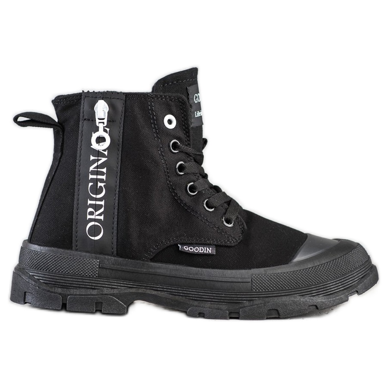 Goodin Wysokie Trampki Original czarne