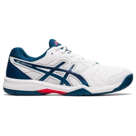 Buty Asics Gel-Dedicate 6 M 1041A074-104 białe