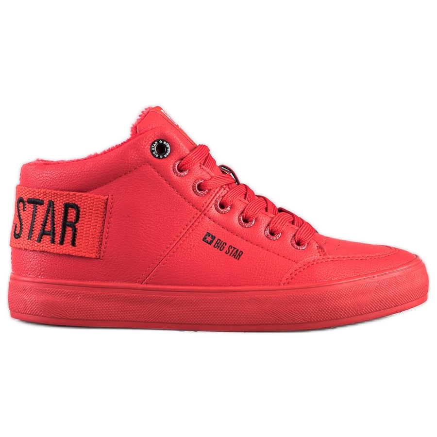 Sneakersy Damskie Big Star EE274354 czerwone