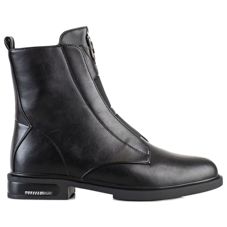 Filippo Modne Botki Z Ociepleniem czarne