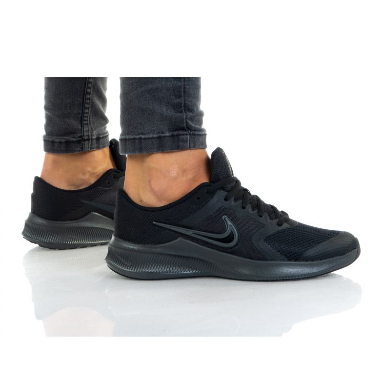 Buty Nike Downshifter 11 (GS) W CZ3949-002 czarne