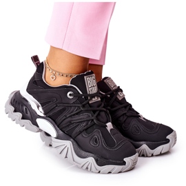 Damskie Sportowe Buty Memory Foam Big Star II274089 Czarne