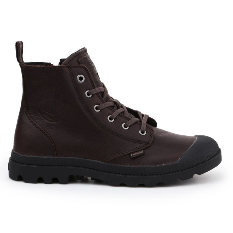 Buty Palladium Pampa Zip Lth M 76888-249-M brązowe