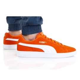 Buty Puma Smash V2 M 36498949 pomarańczowe