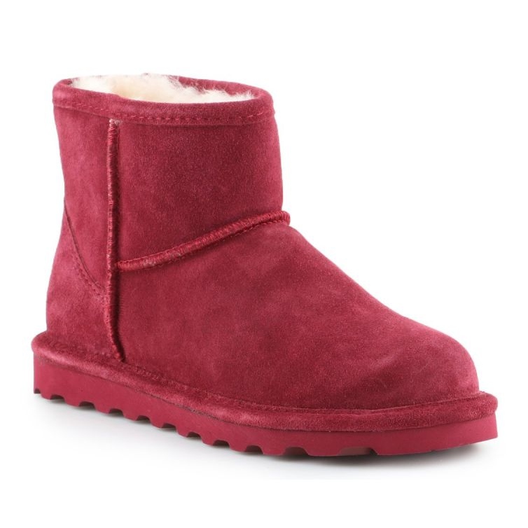 Buty zimowe Bearpaw Alyssa 2130W-620 Bordeaux czerwone