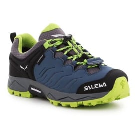 Buty trekkingowe Salewa Jr Mtn Trainer 64008-0361 niebieskie