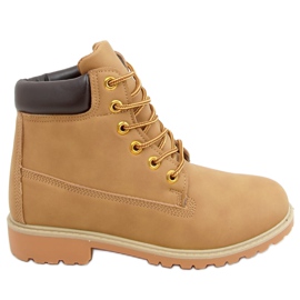 Timberki damskie camel F662 Camel brązowe