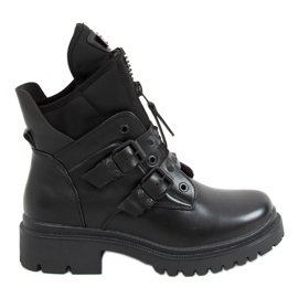 Botki militarne czarne YY6808 Black
