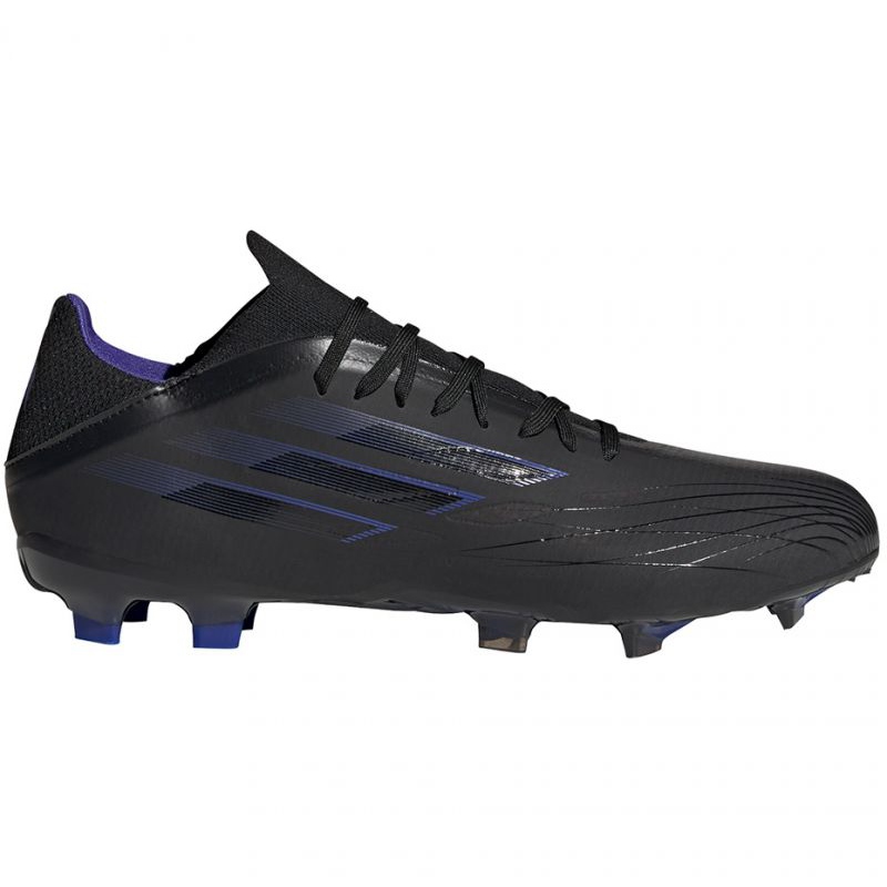 Buty piłkarskie adidas X Speedflow.2 Fg M FY3288 czarne czarny, czarny, fioletowy