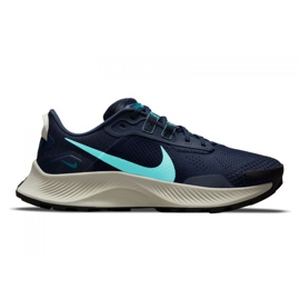Buty do biegania Nike Pegasus Trail 3 W DA8698-400 granatowe niebieskie