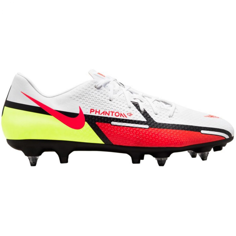 Buty piłkarskie Nike Phantom GT2 Academy SG-PRO Ac M DC0799 167 białe wielokolorowe