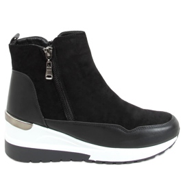 Botki na sportowej podeszwie czarne NB511 Black