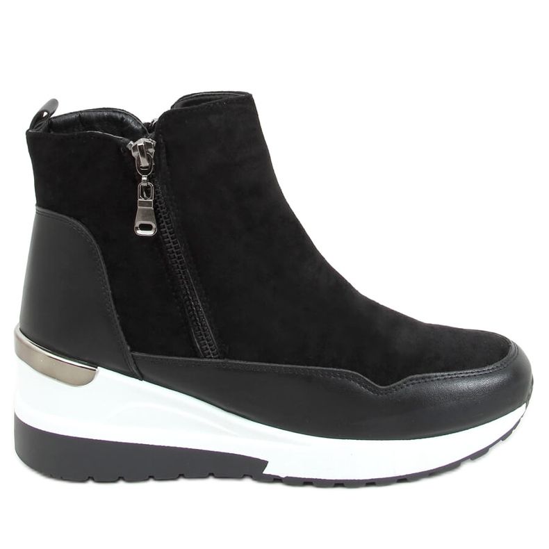 Botki na sportowej podeszwie czarne NB511 Black