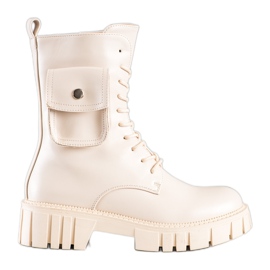 Seastar Workery Z Kieszonką beżowy