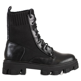 Seastar Wsuwane Workery Ze Skarpetą czarne