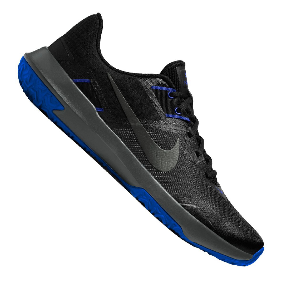 Buty treningowe Nike Varsity Compete 3 M CJ0813-012 czarne niebieskie