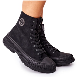 Damskie Trapery Big Star II274351 Czarne