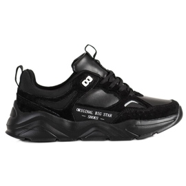 Sneakersy Damskie Big Star GG274654 czarne