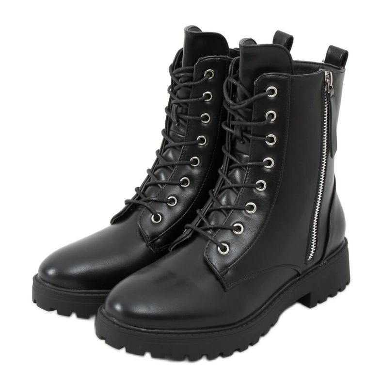 Botki militarne czarne Xj-63 Black