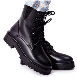 Botki Workery Ocieplane Sergio Leone Czarne TR756