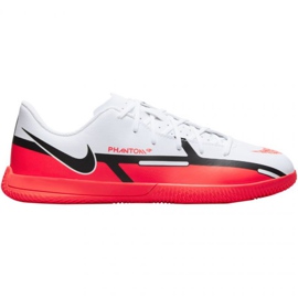 Buty piłkarskie Nike Phantom GT2 Club Ic Jr DC0825 167 wielokolorowe pomarańcze i czerwienie