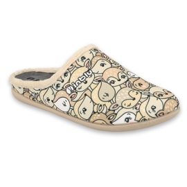 Befado obuwie damskie  155D203 beżowy