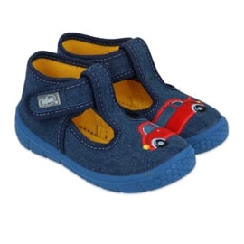 Befado  obuwie dziecięce  531P099 niebieskie