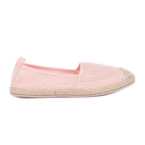 Różowe espadryle Sunshine