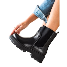 Seastar Sztyblety Na Platformie Fashion czarne