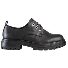 Lovery Półbuty Na Platformie czarne