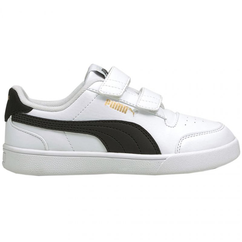 Buty Puma Shuffle V Ps Jr 375689 02 białe czarne