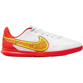 Buty piłkarskie Nike Tiempo Legend 9 Club Jr Ic DA1332 176 wielokolorowe białe