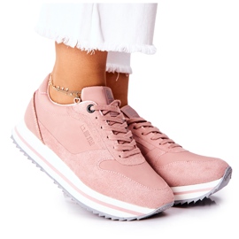 Sportowe Buty Memory Foam Big Star II274218 Nude różowe