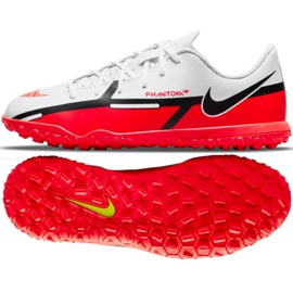 Buty piłkarskie Nike Phantom GT2 Club Tf Jr DC0827 167 wielokolorowe białe