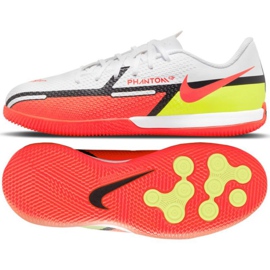 Buty piłkarskie Nike Phantom GT2 Academy Ic Jr DC0816 167 żółty, wielokolorowy białe