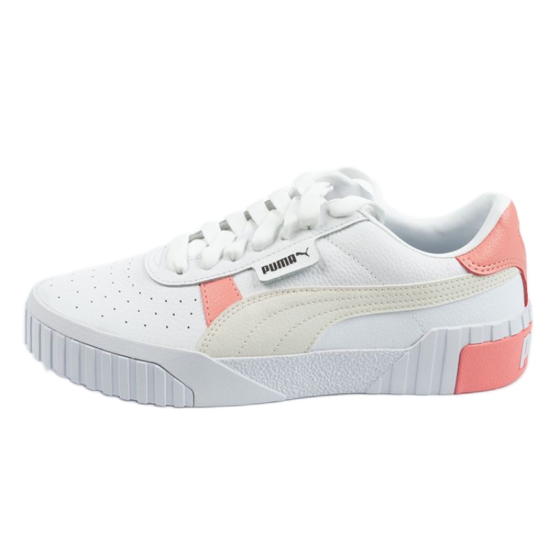 Buty Puma Cali W 369155 29 białe różowe
