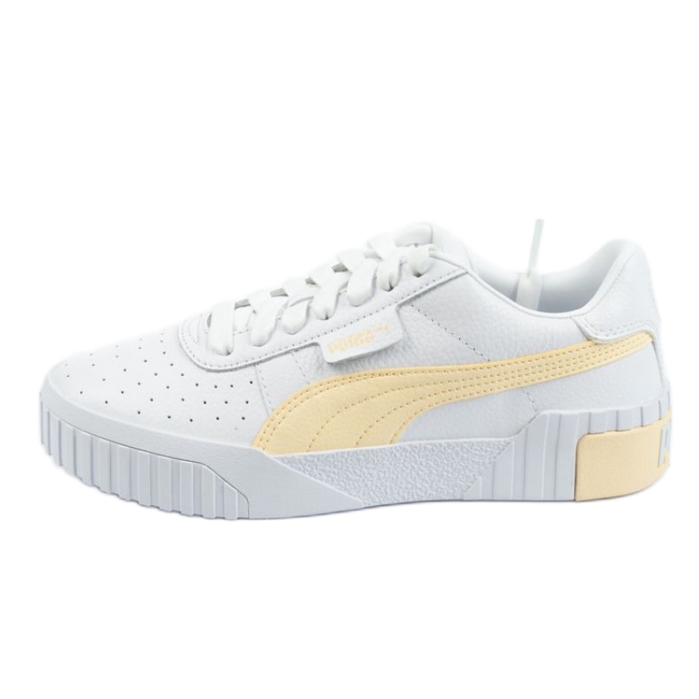 Buty Puma Cali W 369155 30 białe żółte