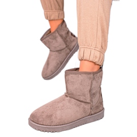 TRENDI Klasyczne Mukluki brązowe