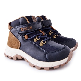 Dziecięce Buty Trekkingowe Big Star II374098 Granatowe