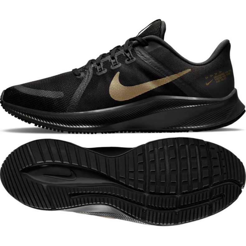 Buty do biegania Nike Quest 4 M DA1105 010 czarne