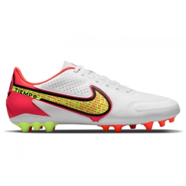 Buty piłkarskie Nike Tiempo Legend 9 Academy Ag M DB0627-176 biały, biały, wielokolorowy białe
