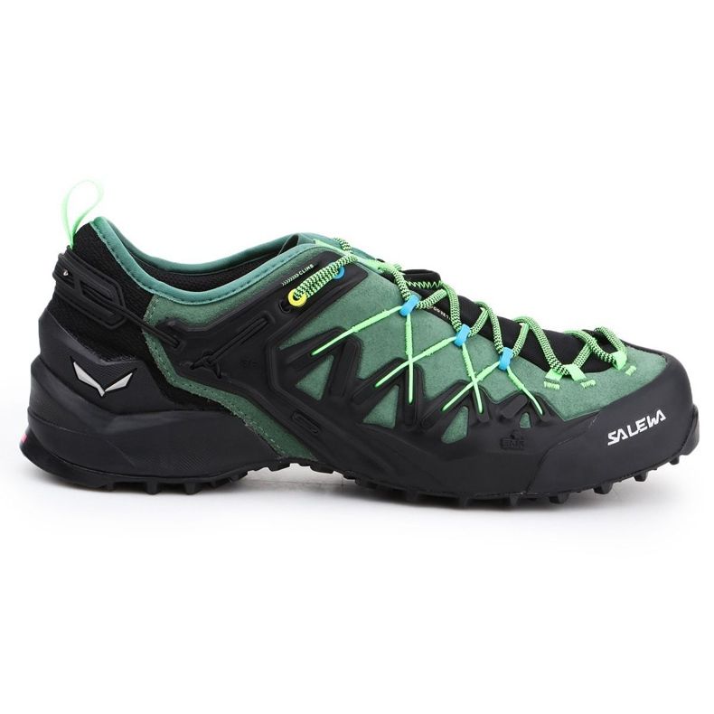 Buty trekkingowe Salewa Ms Wildfire Edge Gtx M 61375-5949 czarne zielone