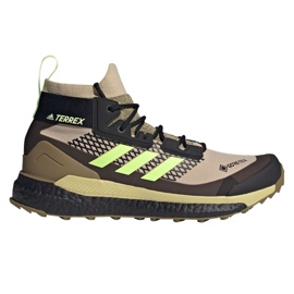 Buty adidas Terrex Free Hiker Gtx M FX4509 brązowe